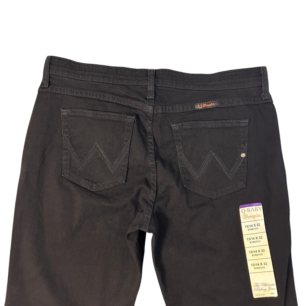 NWT Wrangler Cowgirl Cut Ultimate Riding Jeans Womens 13 Q-Baby Western 35x33